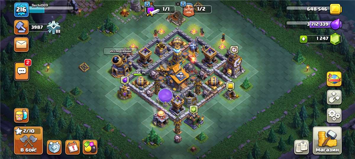 Скриншоты к игре Clash of Clans продажа аккаунта к игре Clash of Clans