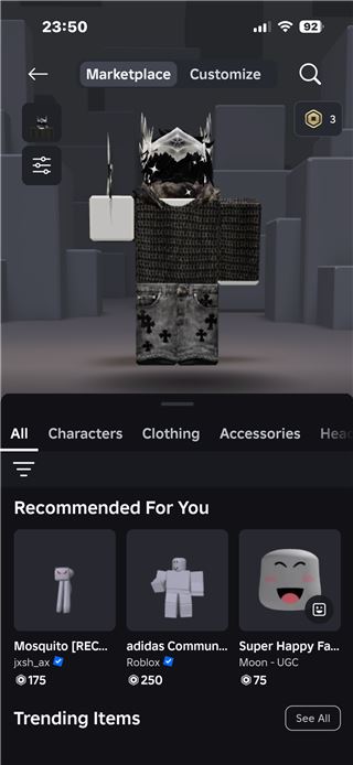 купить аккаунт Roblox