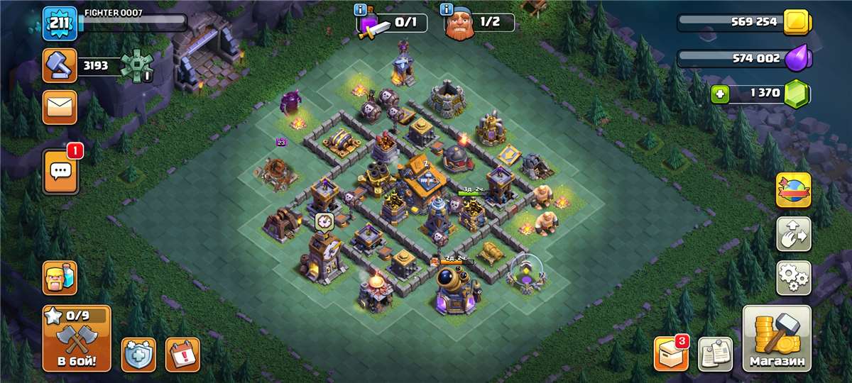 Скриншоты к игре Clash of Clans продажа аккаунта к игре Clash of Clans