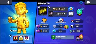 купить аккаунт Brawl Stars