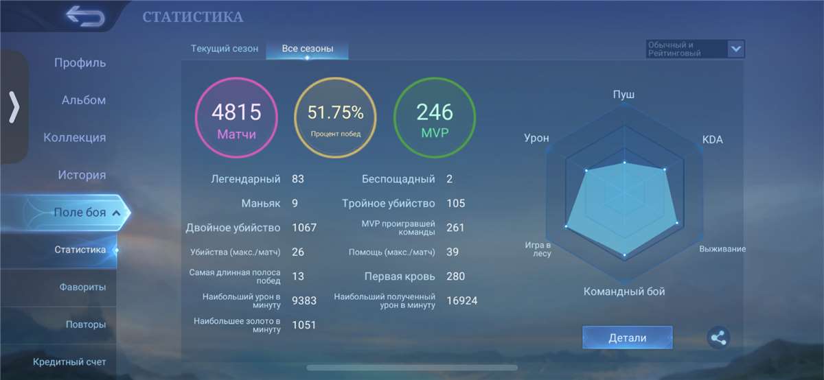 Скриншоты к игре Mobile Legends продажа аккаунта к игре Mobile Legends