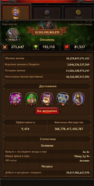 купить аккаунт Vikings war of clans