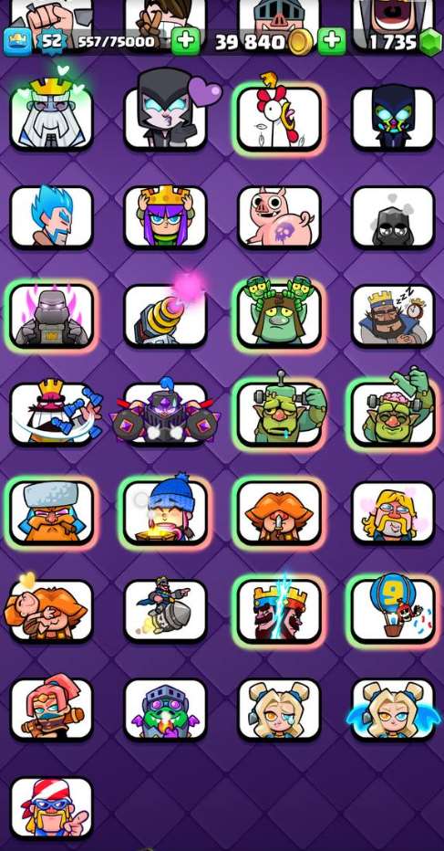 Скриншоты к игре Clash Royale продажа аккаунта к игре Clash Royale