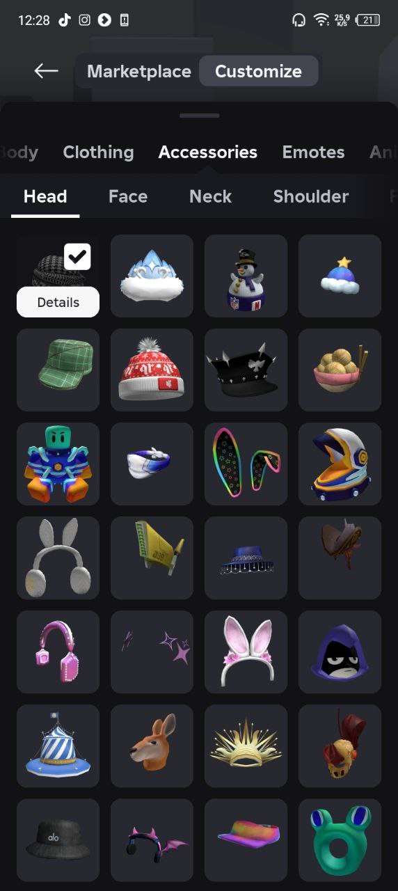 Скриншоты к игре Roblox продажа аккаунта к игре Roblox