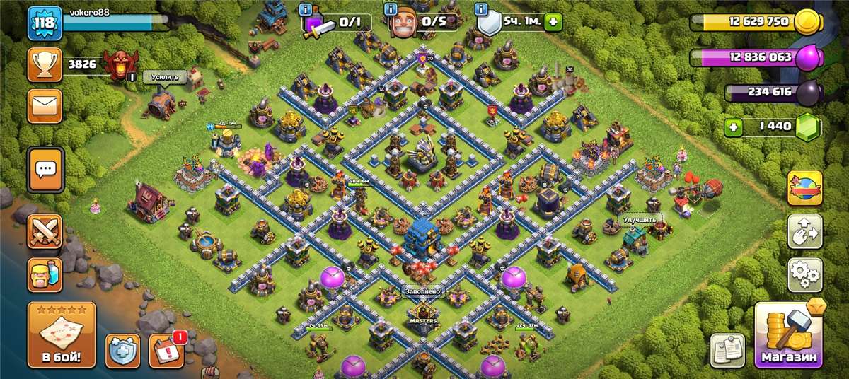 Скриншоты к игре Clash of Clans продажа аккаунта к игре Clash of Clans