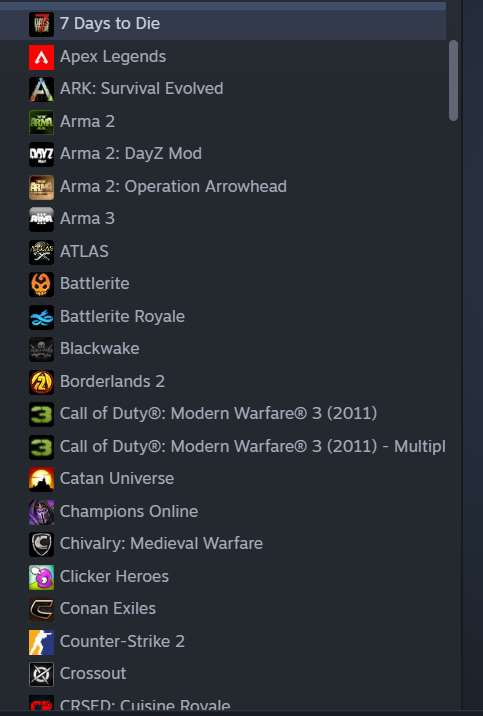 продажа аккаунта к игре Steam
