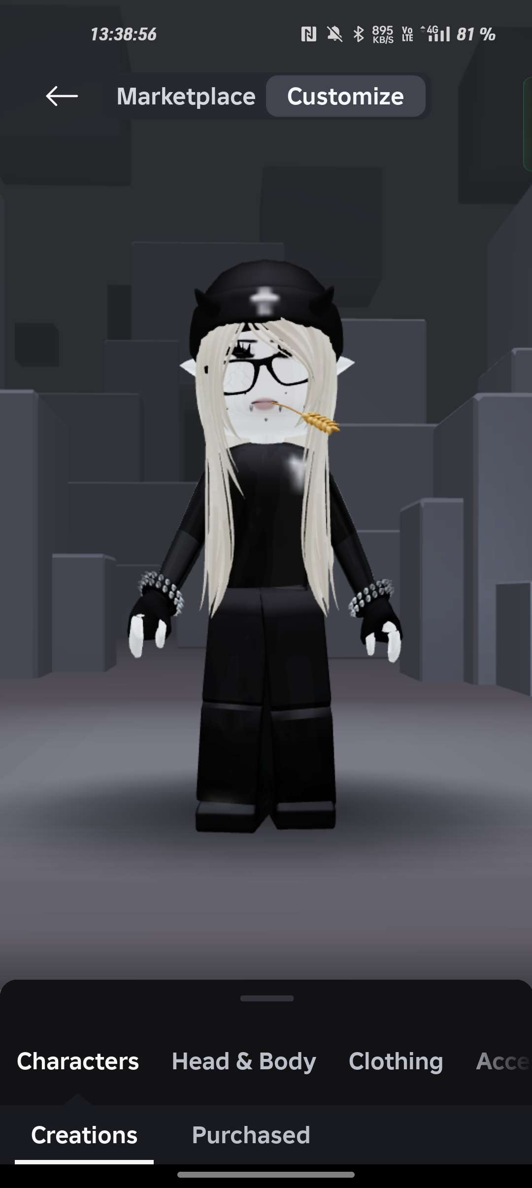 продажа аккаунта к игре Roblox