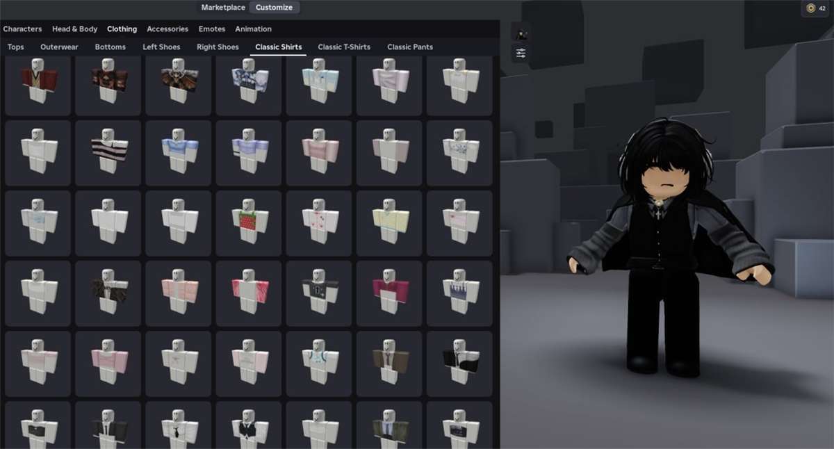продажа аккаунта к игре Roblox