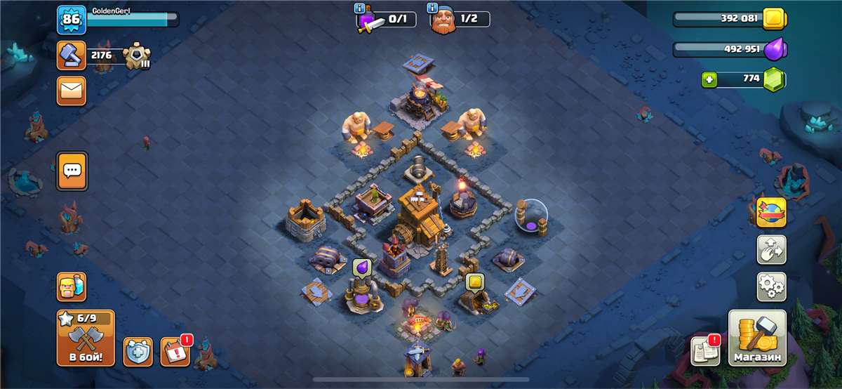 Скриншоты к игре Clash of Clans продажа аккаунта к игре Clash of Clans