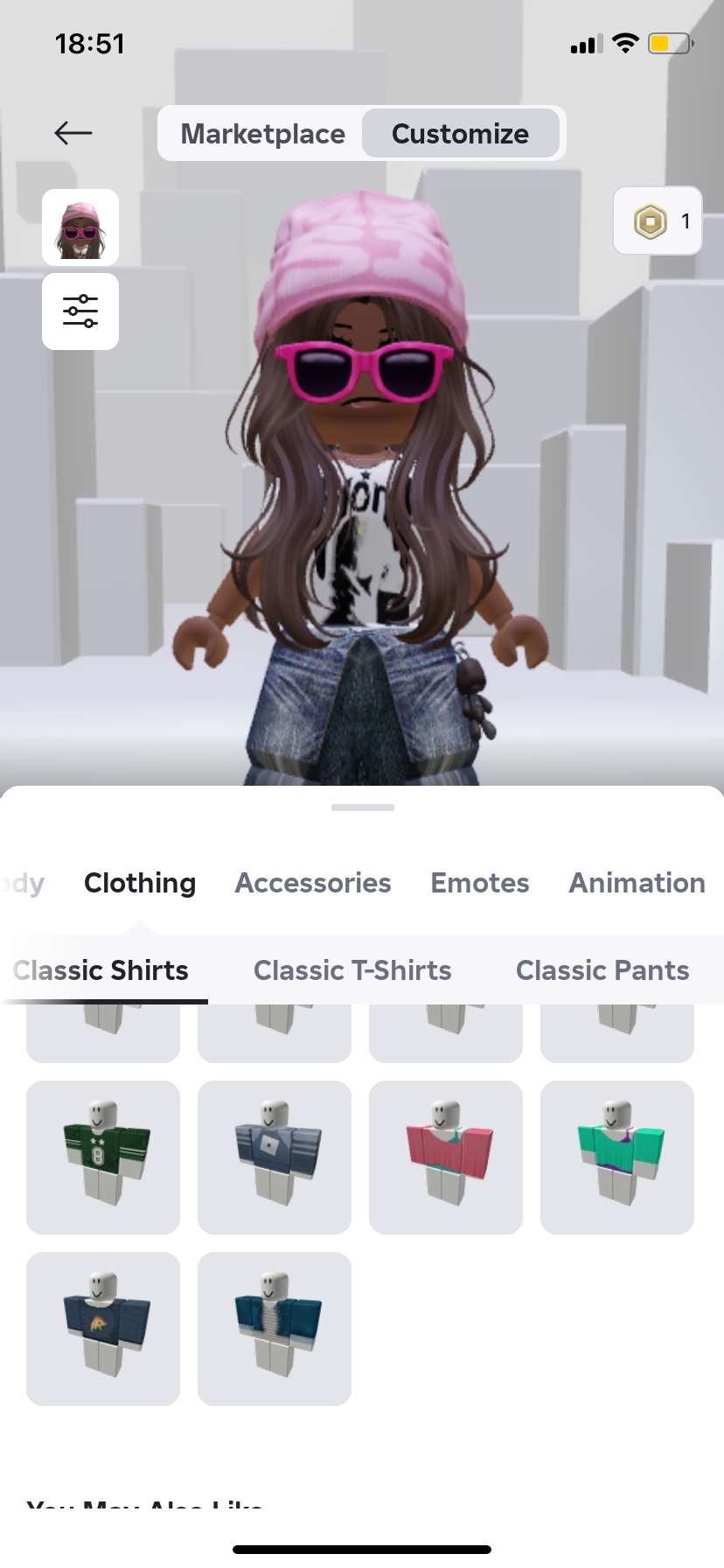 продажа аккаунта к игре Roblox