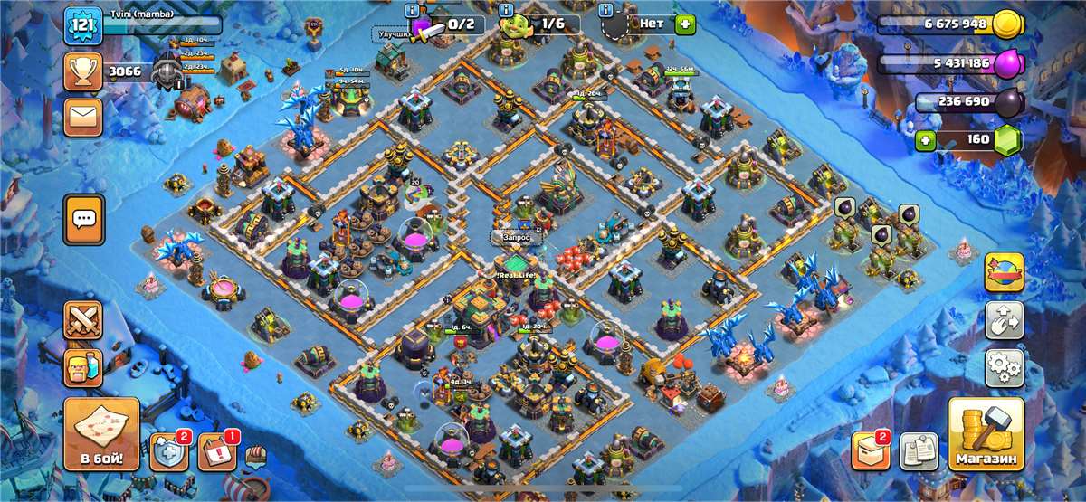 Скриншоты к игре Clash of Clans продажа аккаунта к игре Clash of Clans