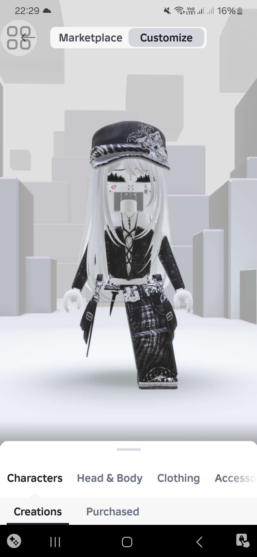 продажа аккаунта к игре Roblox