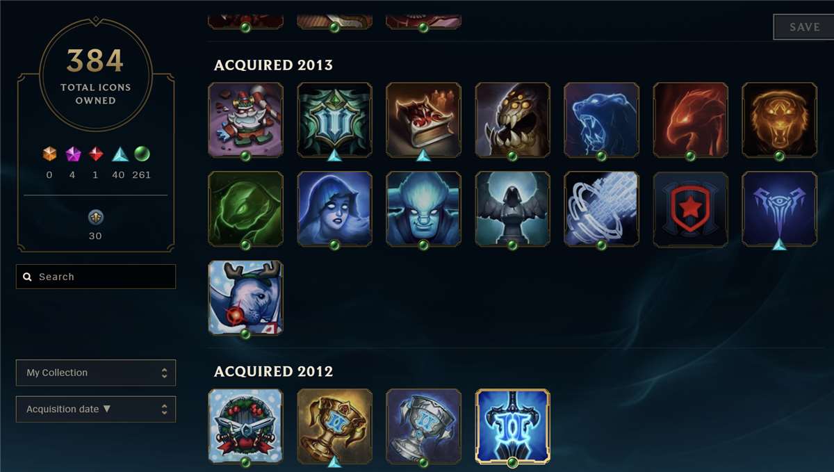 продажа аккаунта к игре League of Legends