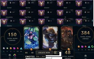 купить аккаунт League of Legends