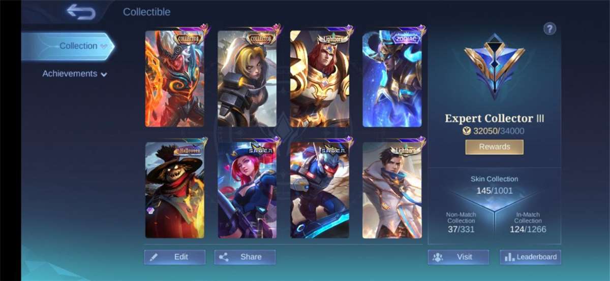 продажа аккаунта к игре Mobile Legends
