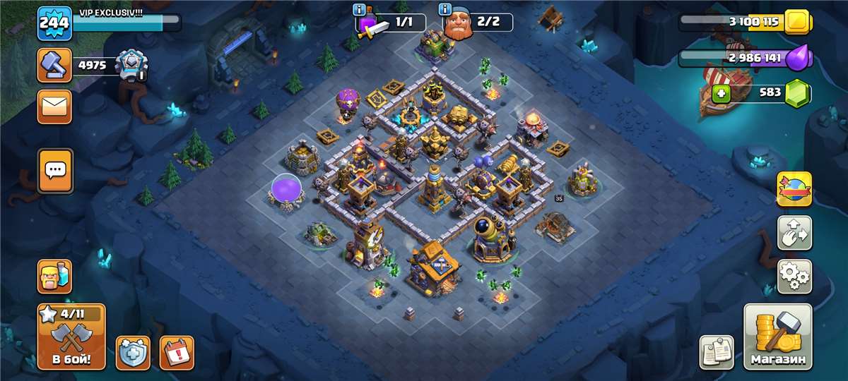 Скриншоты к игре Clash of Clans продажа аккаунта к игре Clash of Clans