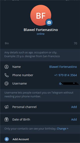 купить аккаунт Telegram