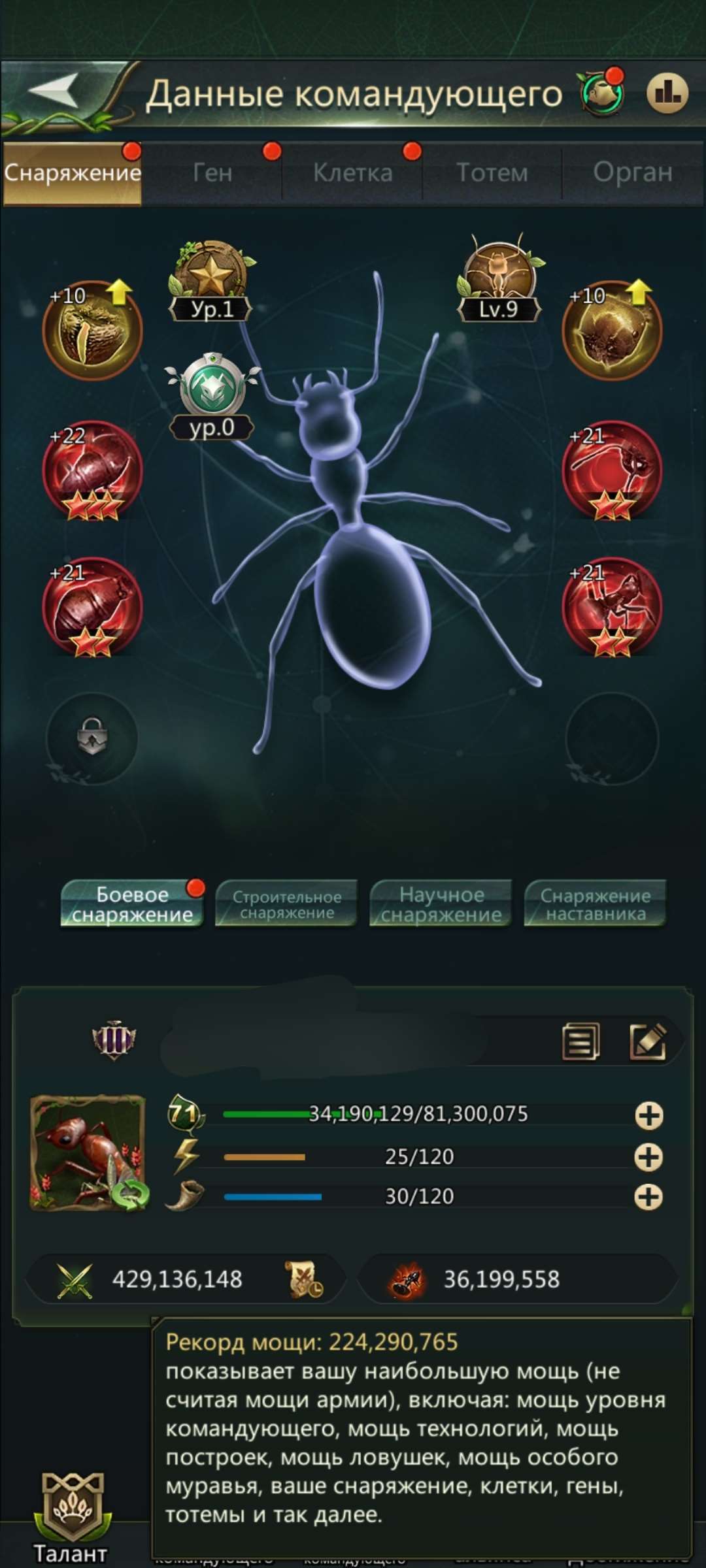 продажа аккаунта к игре Ant Legion