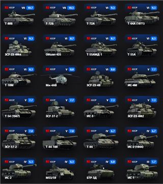 купить аккаунт War Thunder