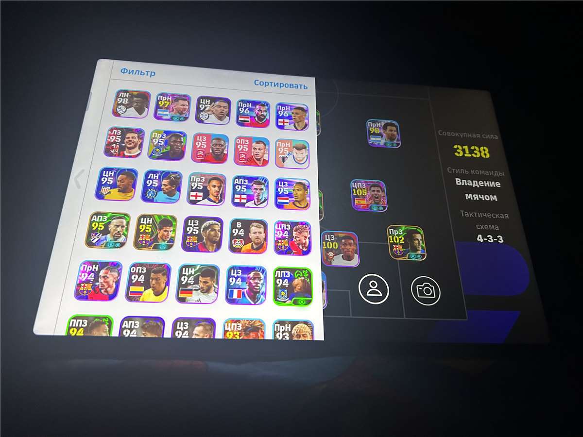 продажа аккаунта к игре Efootball 2025 mobile