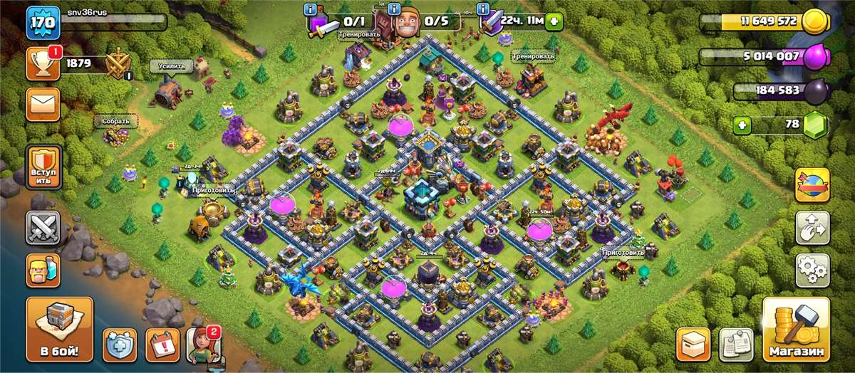 Скриншоты к игре Clash of Clans продажа аккаунта к игре Clash of Clans