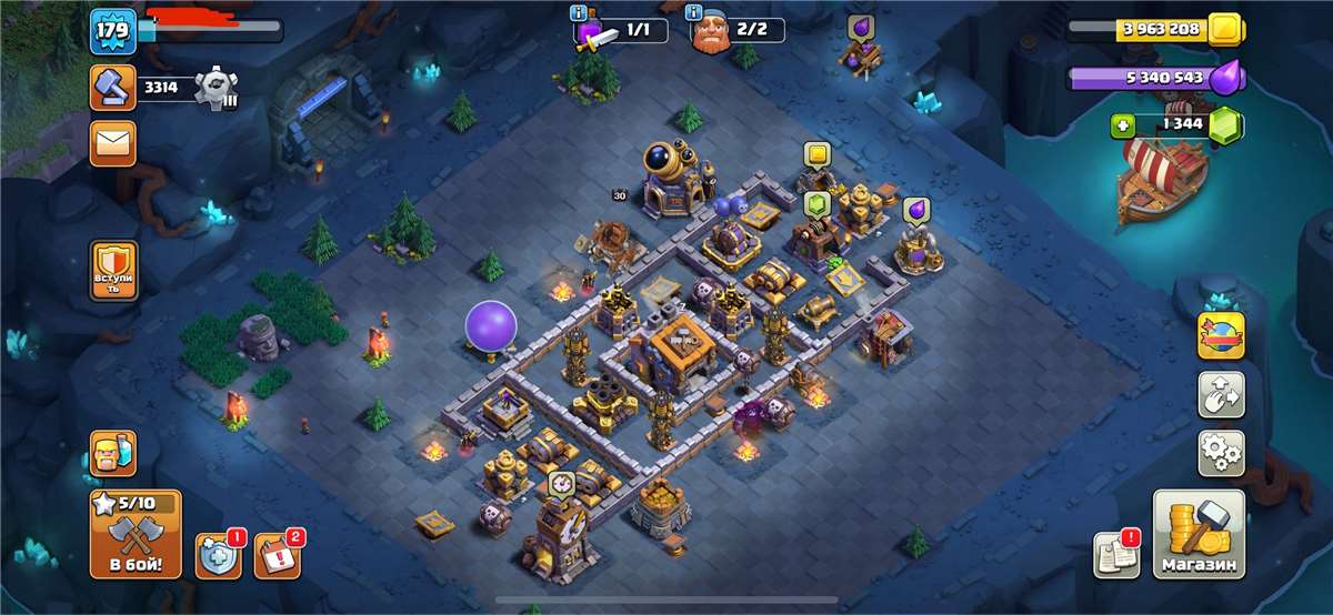 Скриншоты к игре Clash of Clans продажа аккаунта к игре Clash of Clans