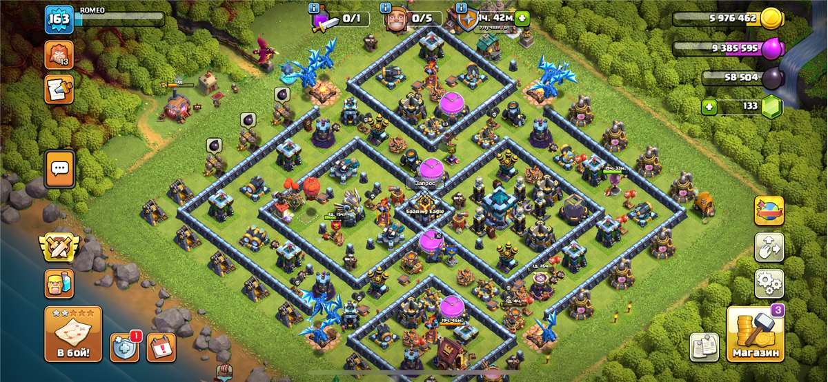 Скриншоты к игре Clash of Clans продажа аккаунта к игре Clash of Clans