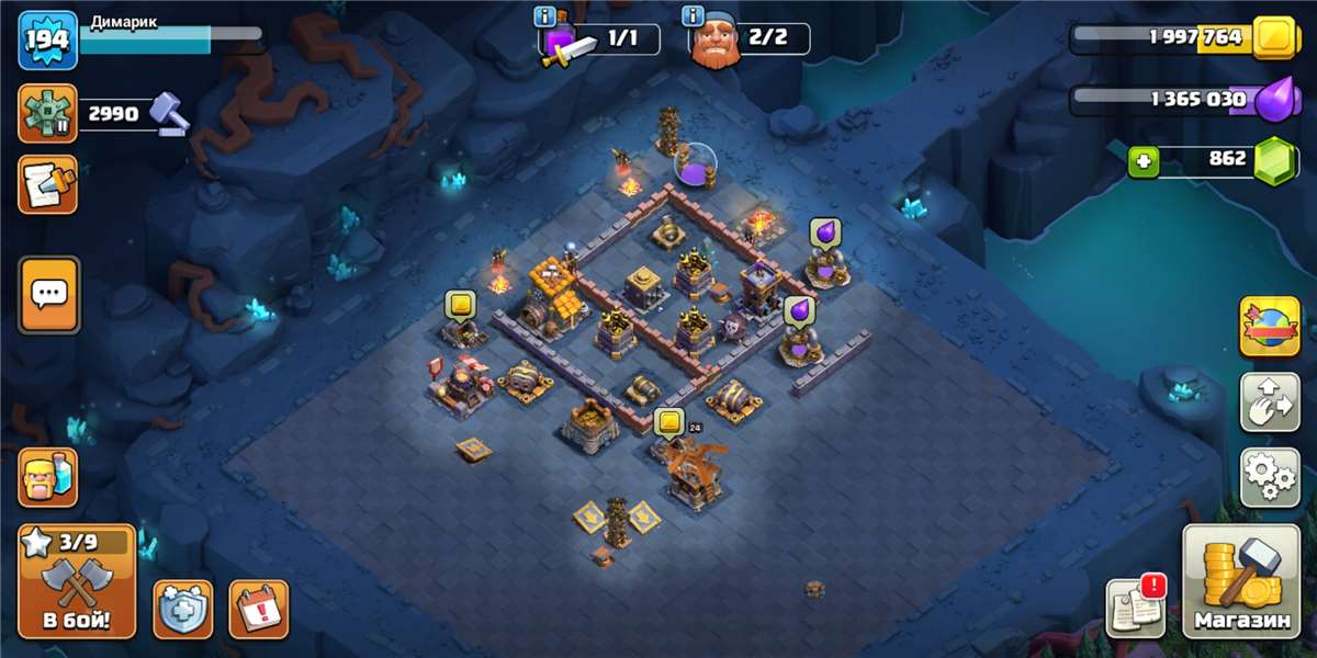 Скриншоты к игре Clash of Clans продажа аккаунта к игре Clash of Clans