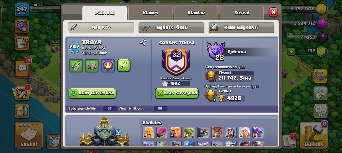 Скриншоты к игре Clash of Clans продажа аккаунта к игре Clash of Clans