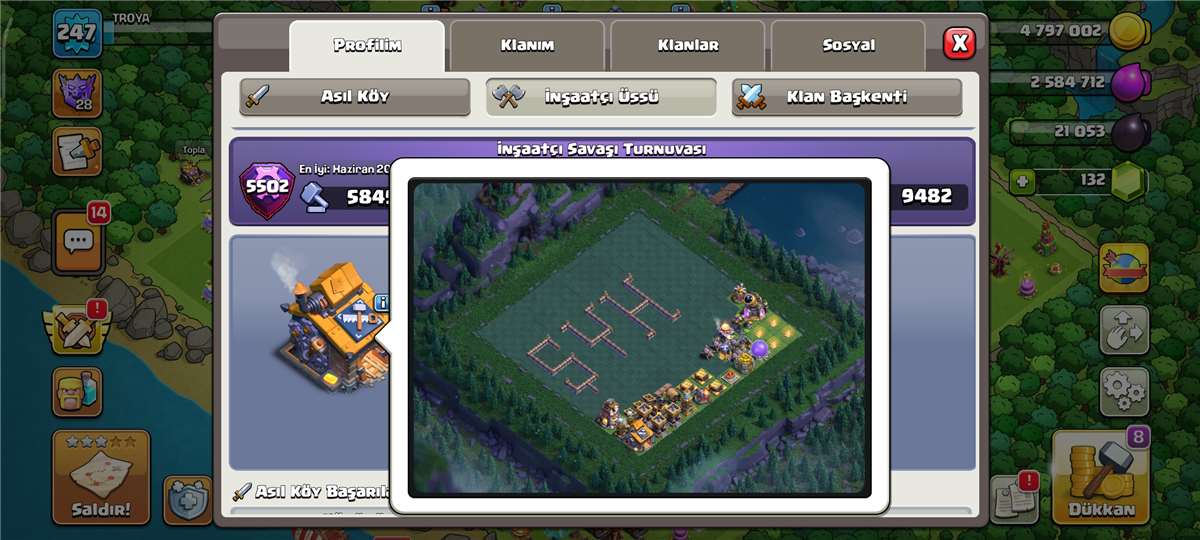 Скриншоты к игре Clash of Clans продажа аккаунта к игре Clash of Clans