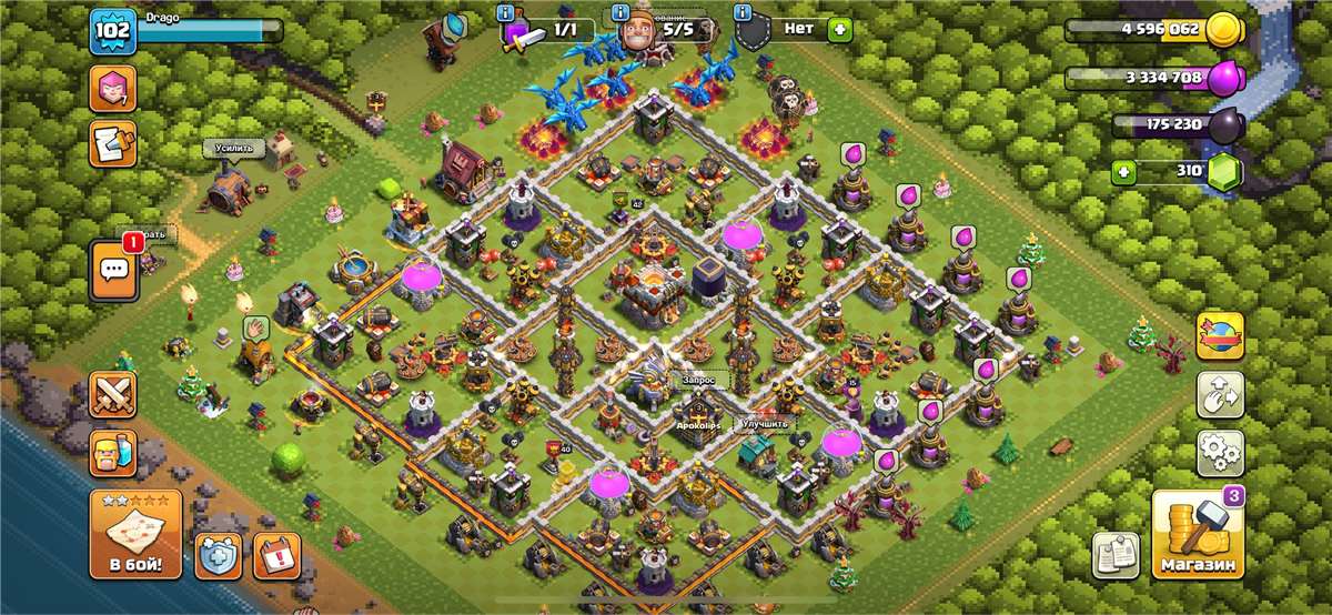 Скриншоты к игре Clash of Clans продажа аккаунта к игре Clash of Clans