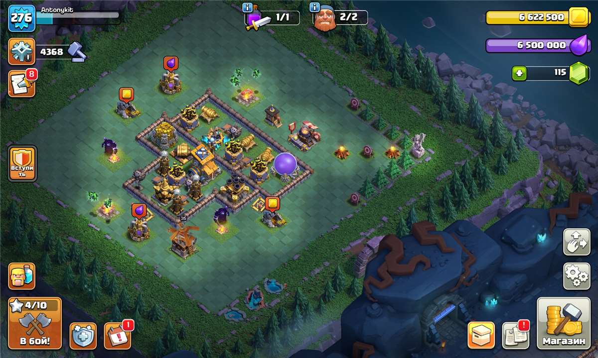 Скриншоты к игре Clash of Clans продажа аккаунта к игре Clash of Clans
