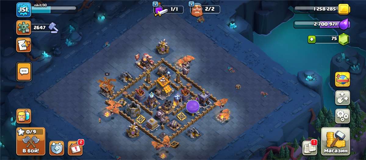 Скриншоты к игре Clash of Clans продажа аккаунта к игре Clash of Clans