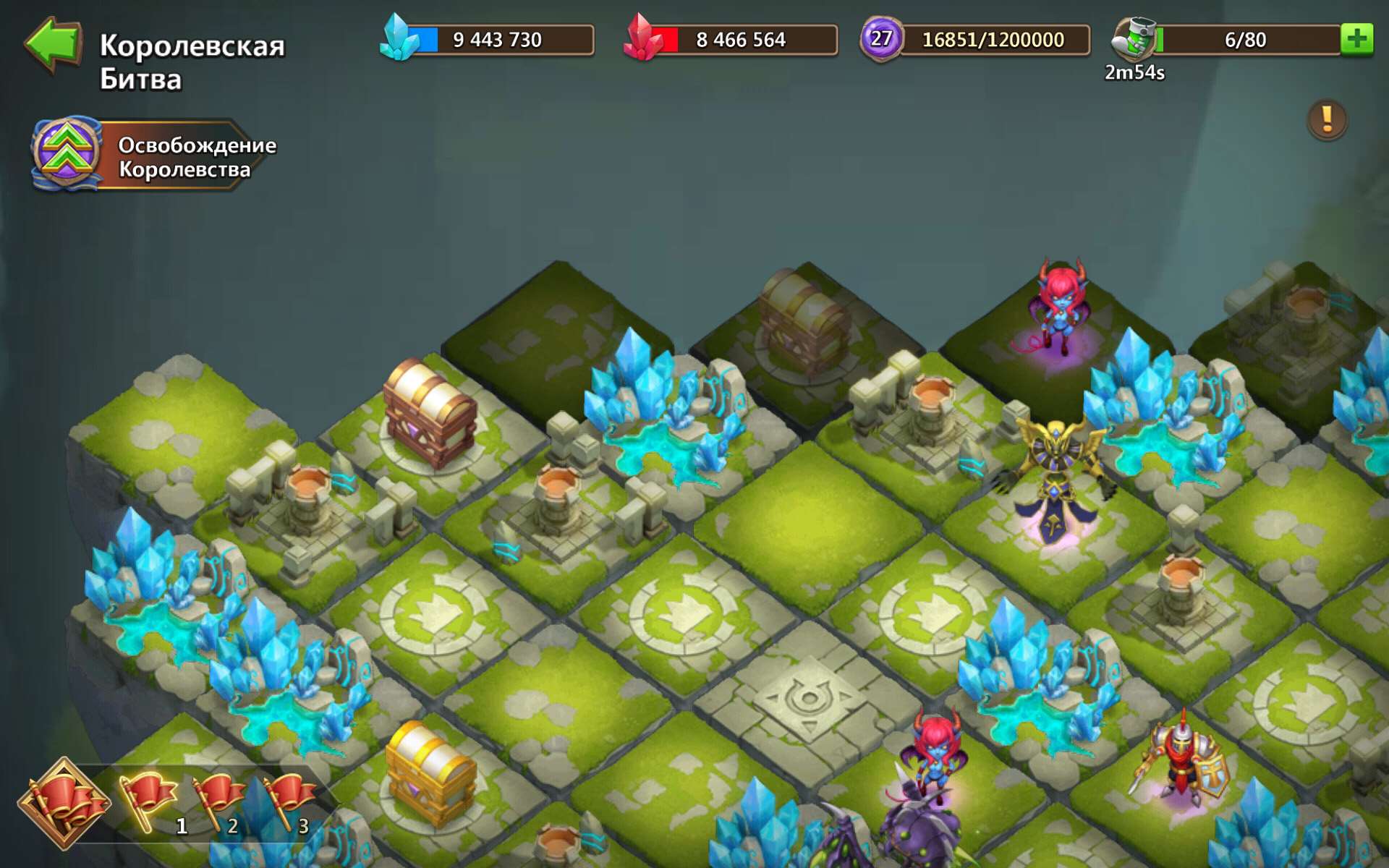 продажа аккаунта к игре Castle Clash