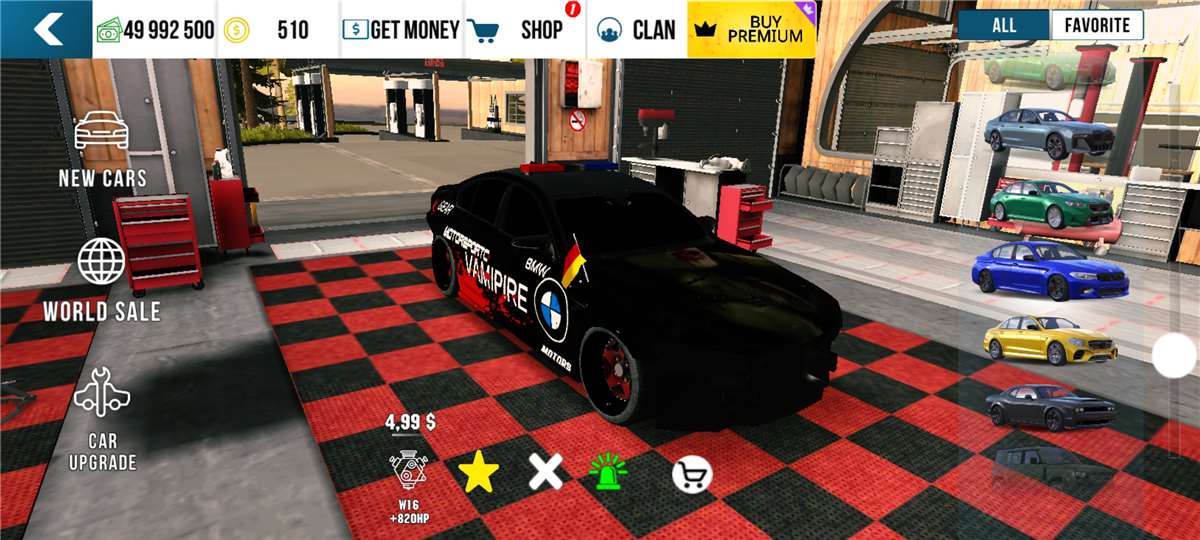 продажа аккаунта к игре Car Parking