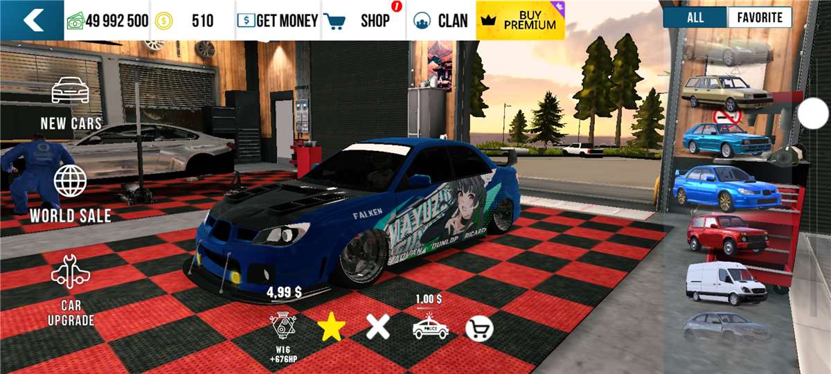 продажа аккаунта к игре Car Parking