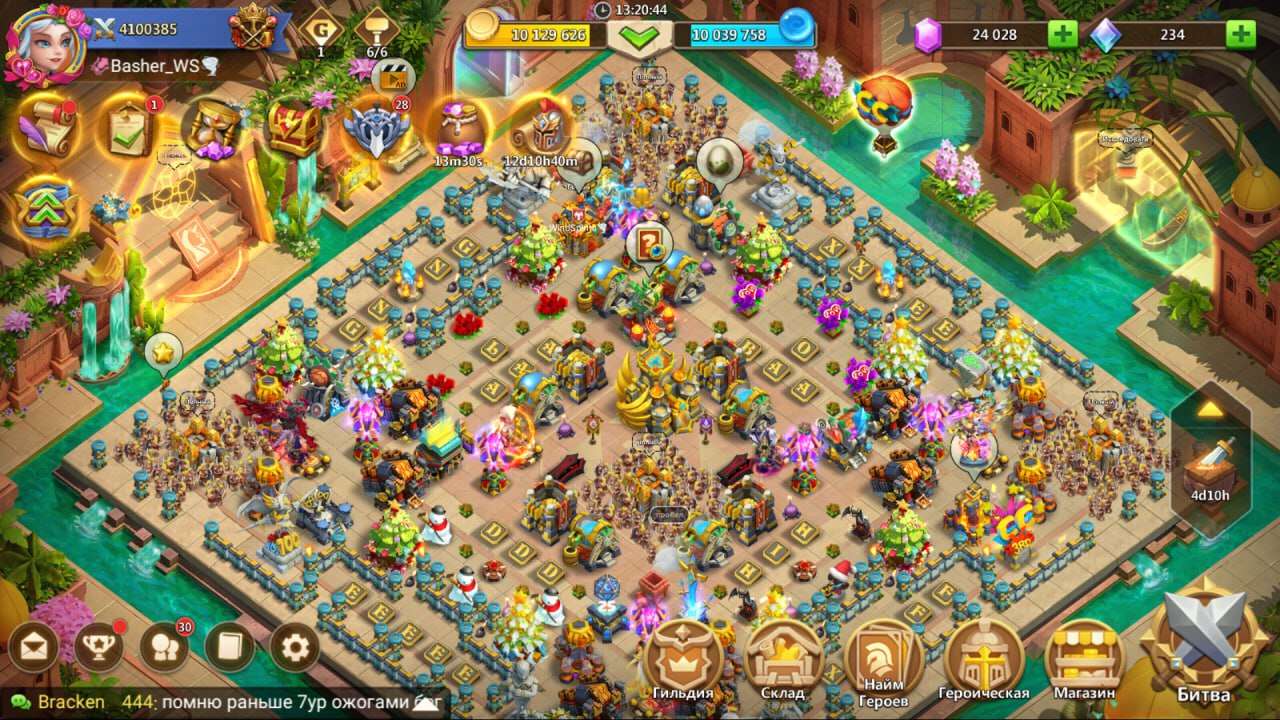 продажа аккаунта к игре Castle Clash