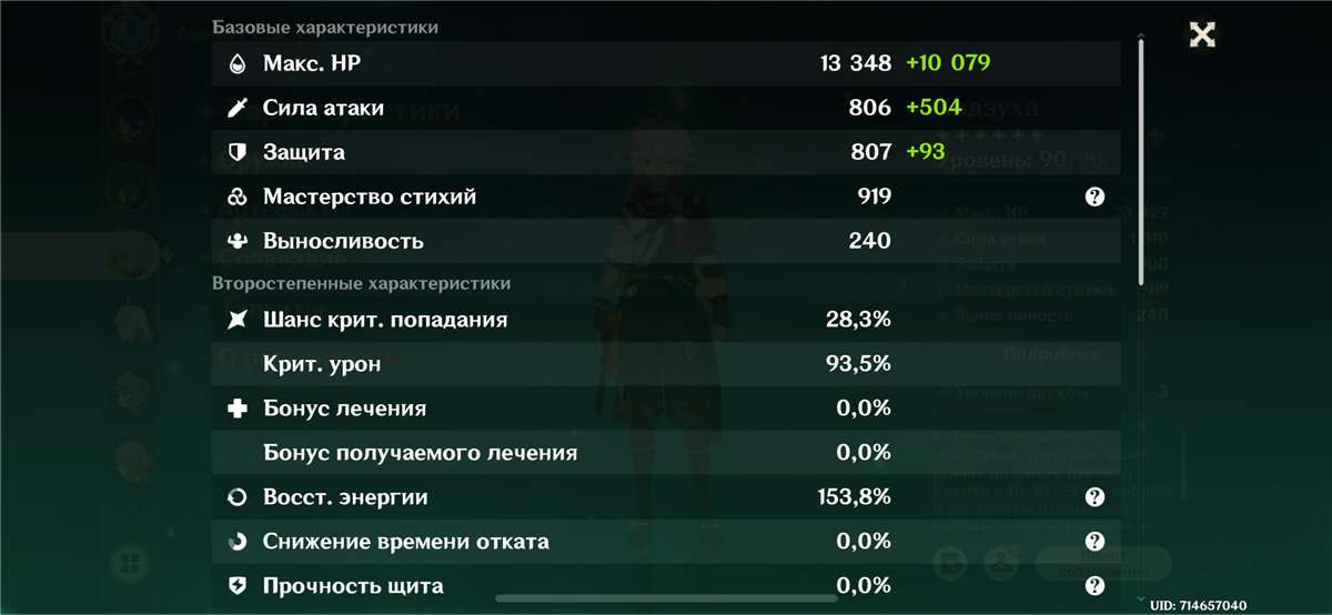 продажа аккаунта к игре Genshin Impact