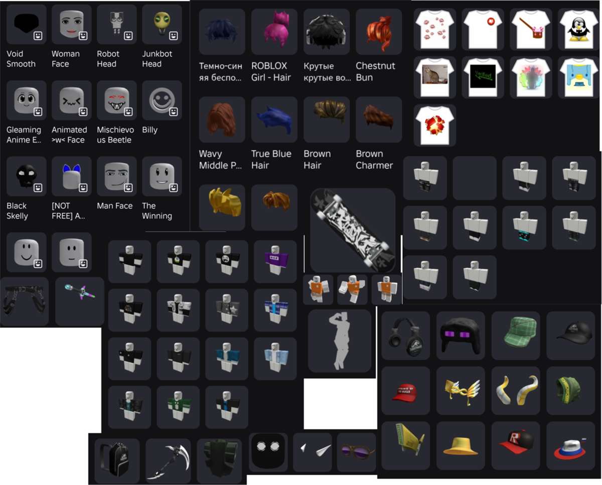 продажа аккаунта к игре Roblox