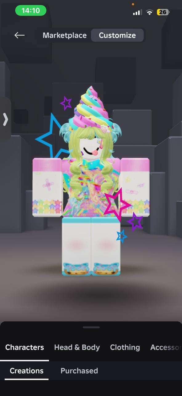 продажа аккаунта к игре Roblox