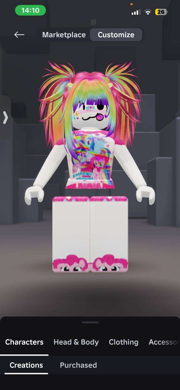 продажа аккаунта к игре Roblox