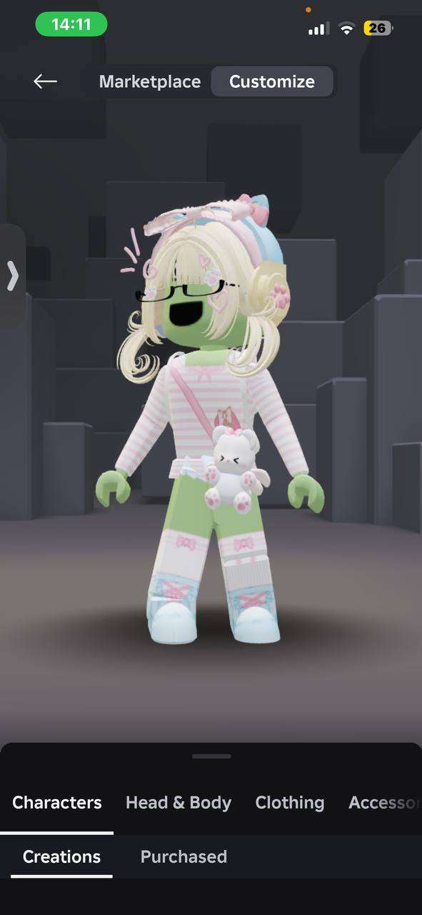 продажа аккаунта к игре Roblox