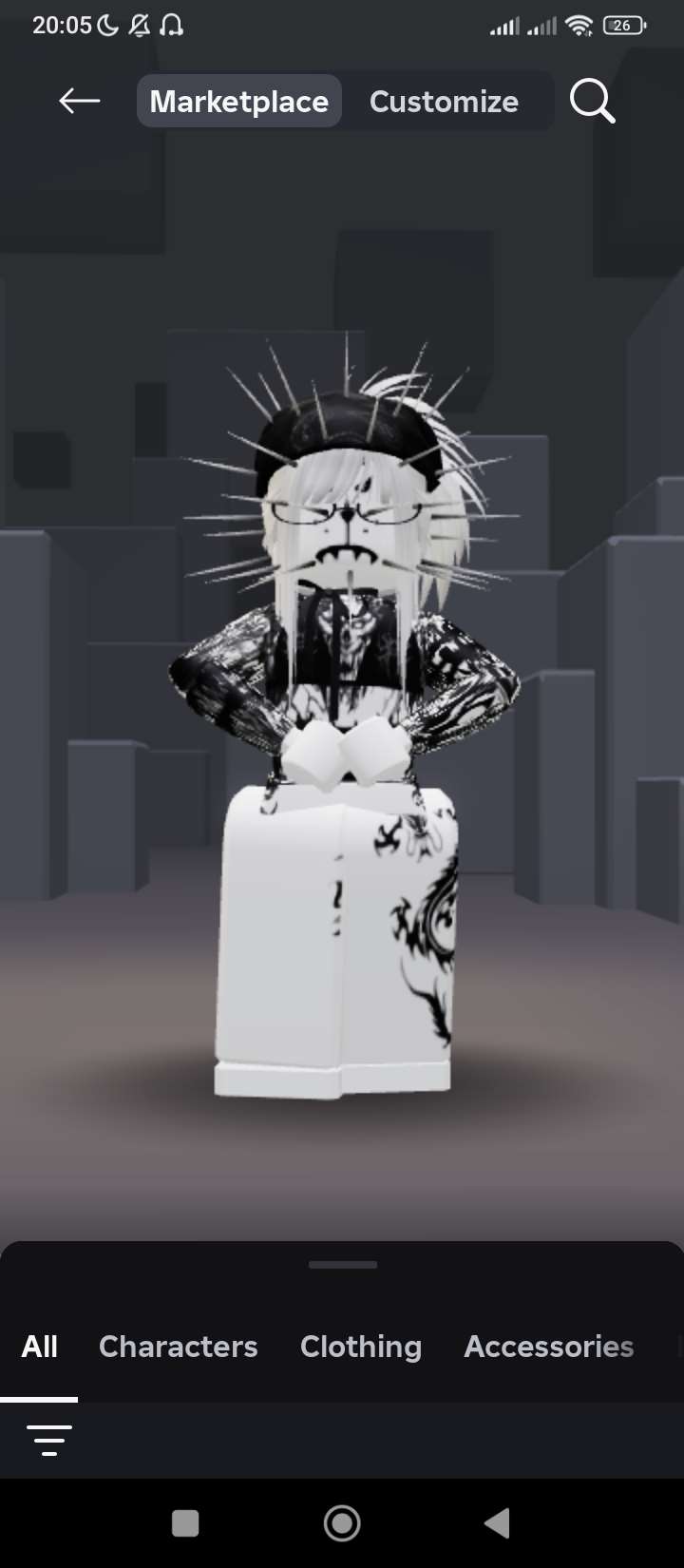 продажа аккаунта к игре Roblox