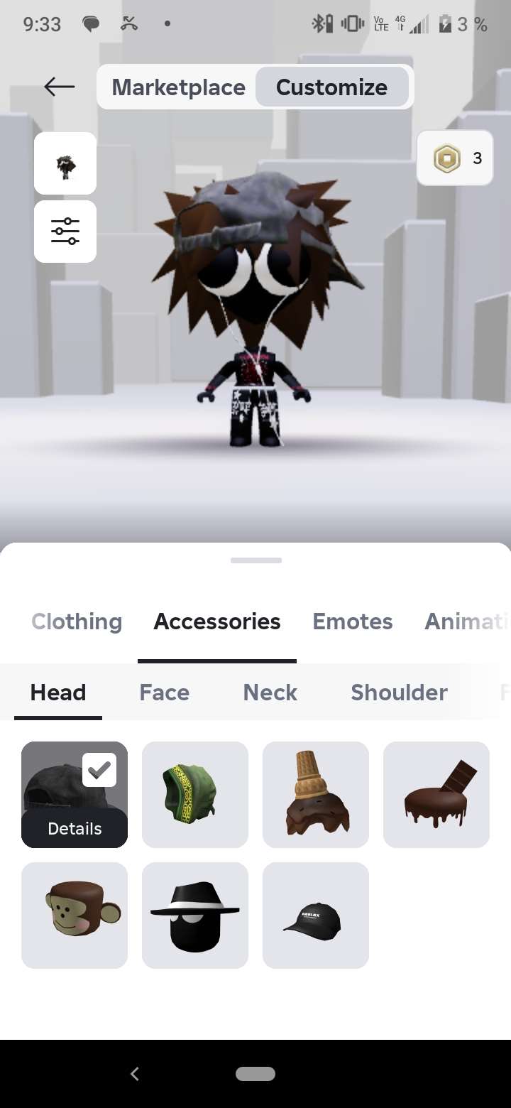 продажа аккаунта к игре Roblox