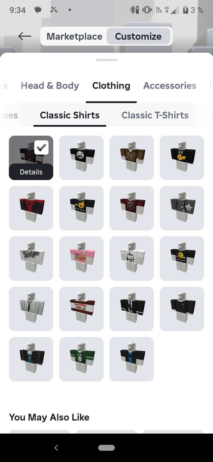 продажа аккаунта к игре Roblox