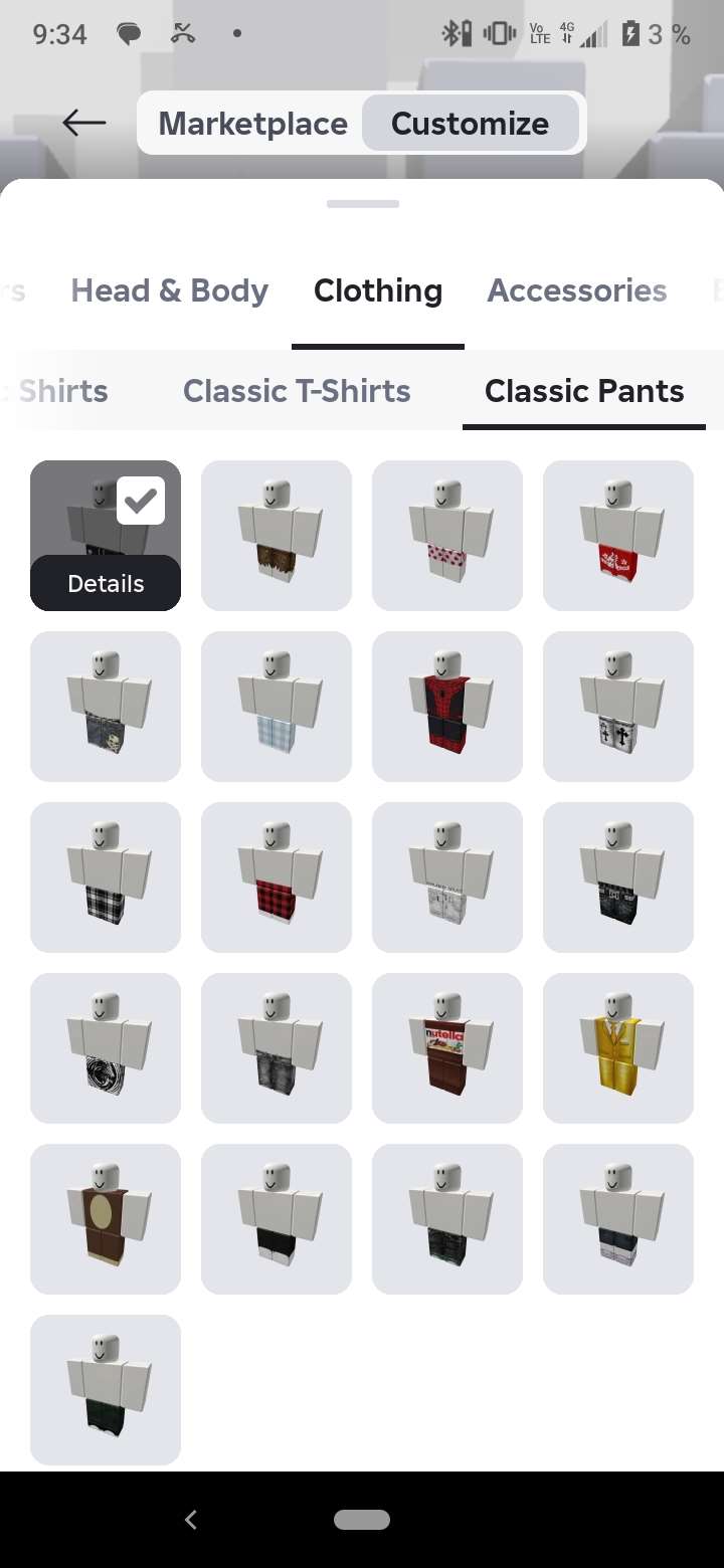 продажа аккаунта к игре Roblox