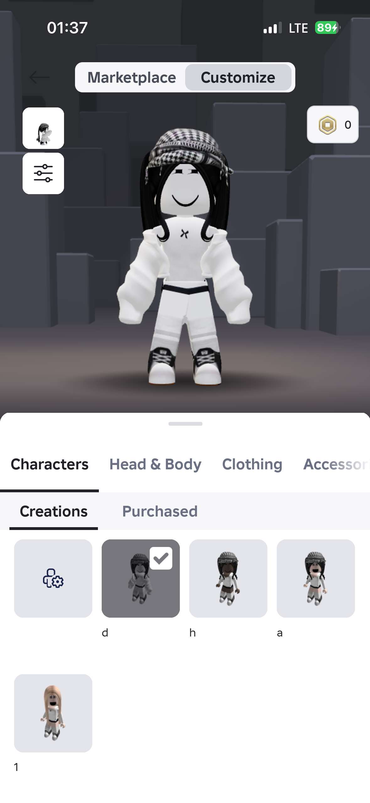 продажа аккаунта к игре Roblox