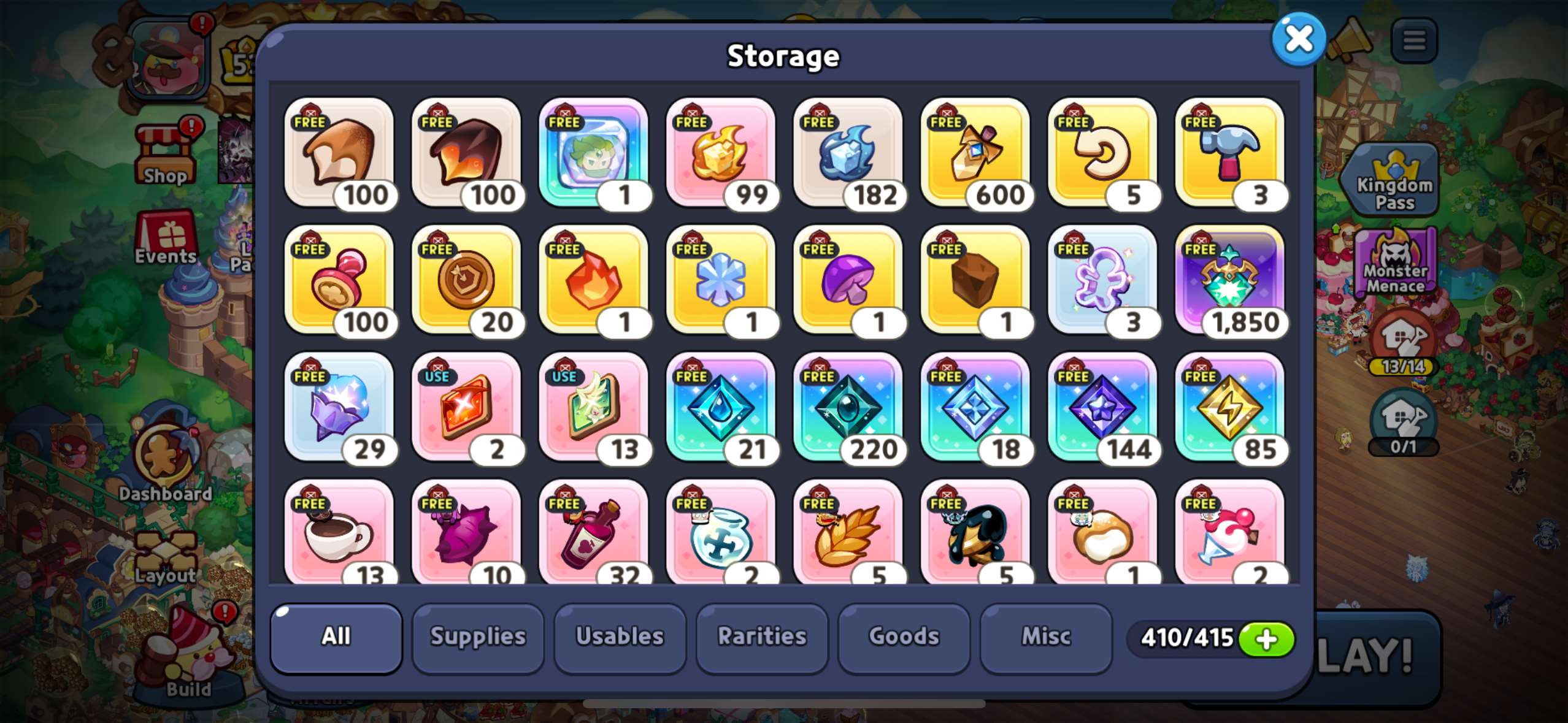 продажа аккаунта к игре Cookie run