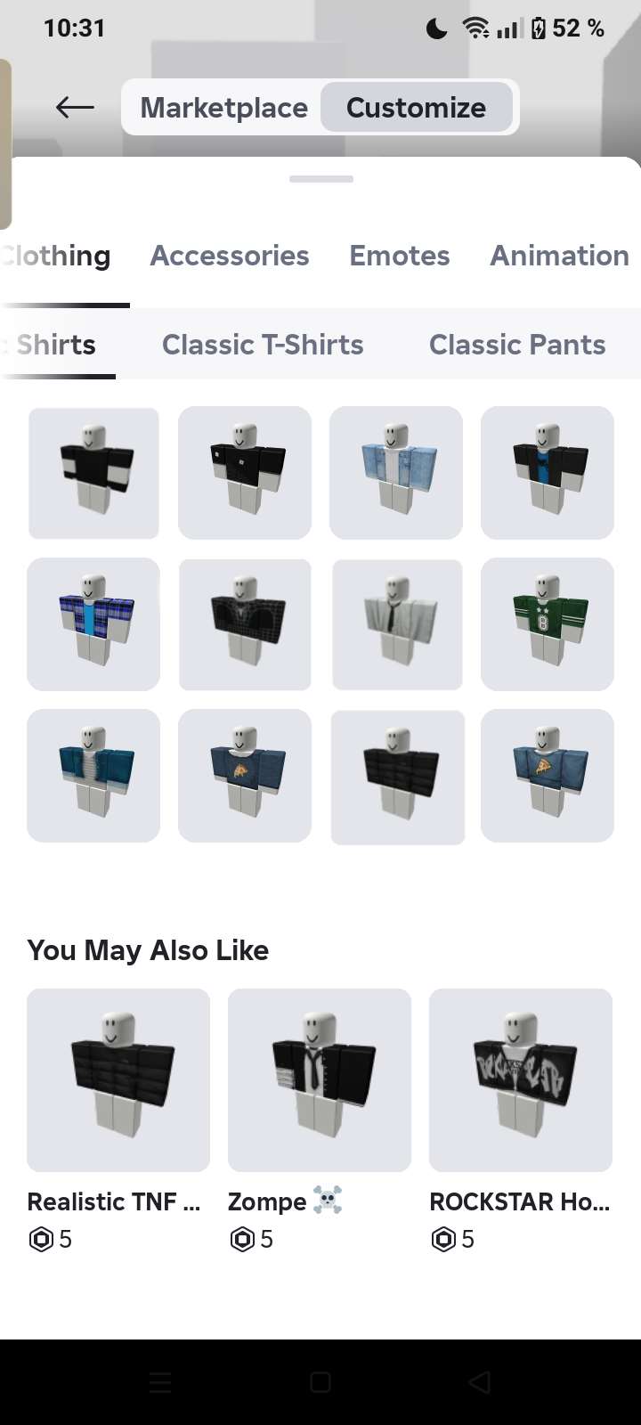 продажа аккаунта к игре Roblox