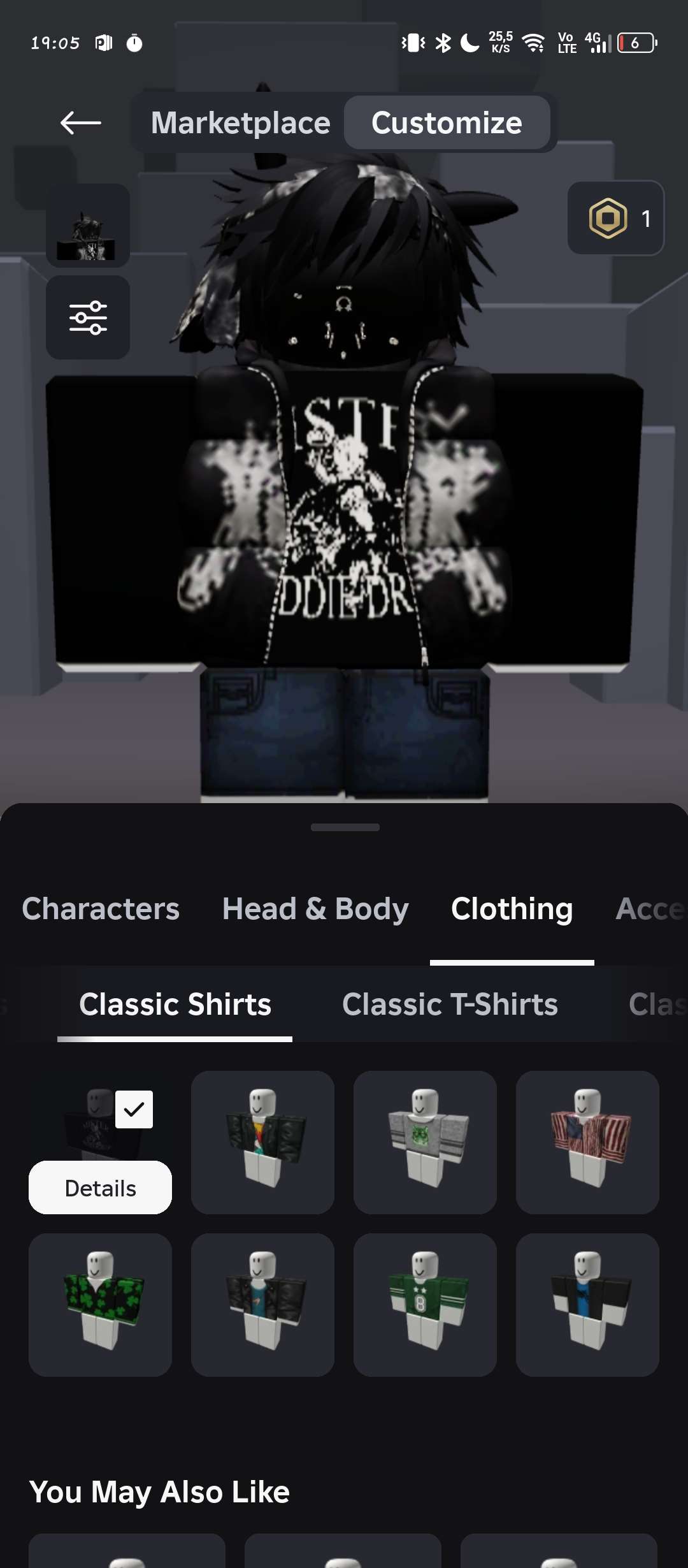 продажа аккаунта к игре Roblox